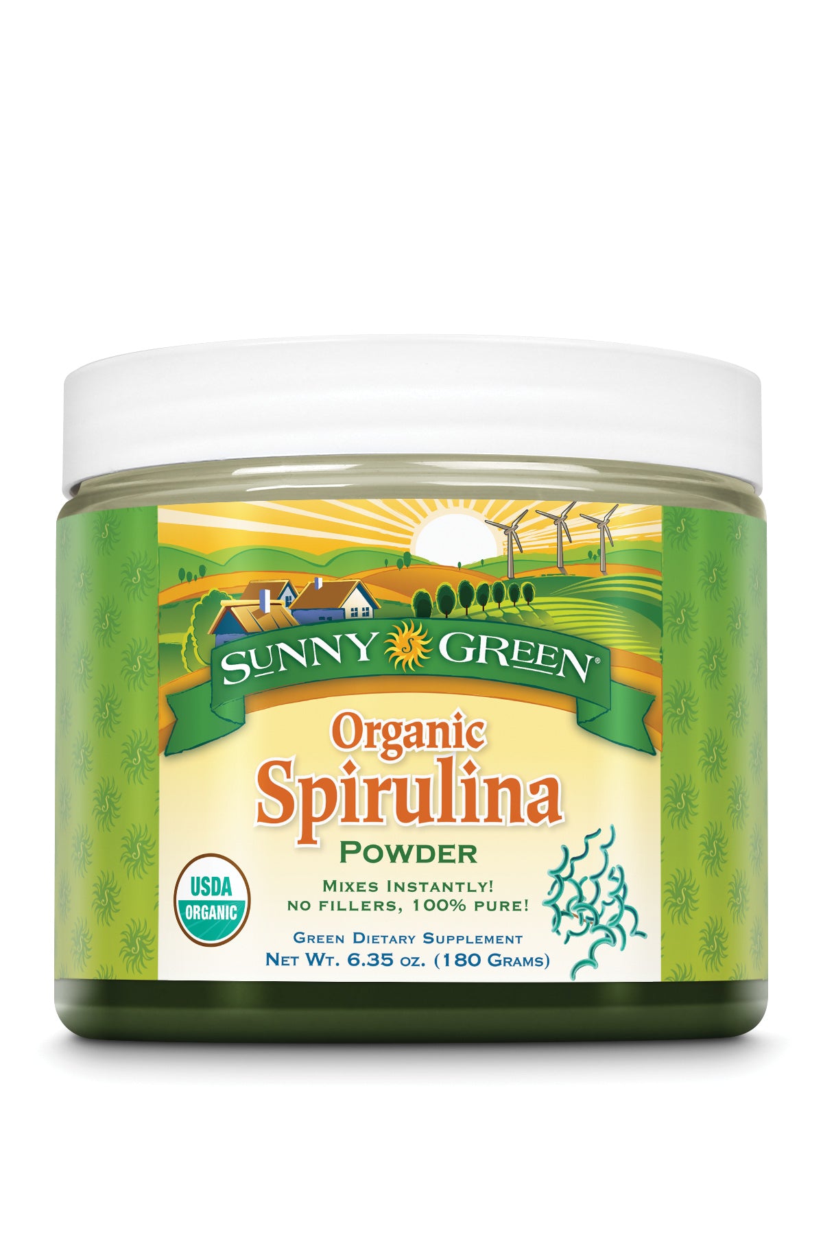 Spirulina Powder, Organic - Unflavored